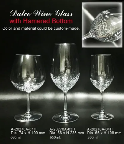 Dalco stem & stemless Wine Glasses in Crystal Clear Unbreakable Tritan  Acrylic PC PETG, BPA-free | Taiwantrade