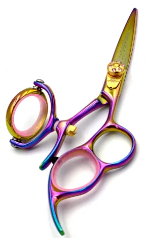 Ciseaux à cheveux avec un pouce pivotant/  WASHI : #2SS101(GR)