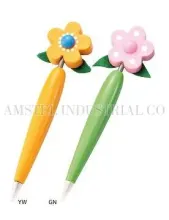 Modeling pen, wooden ball point pen, cute pen, flower pen, promotion gift
