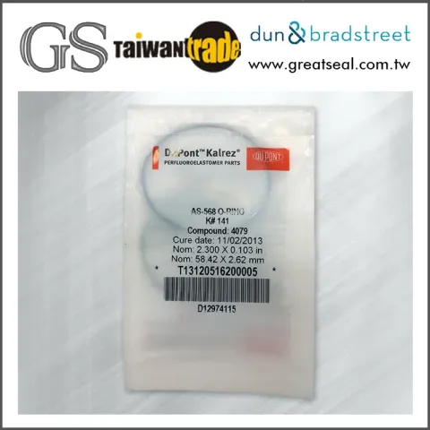 DuPont 4079 6375 Kalrez Rubber Silicone Seal O Ring 