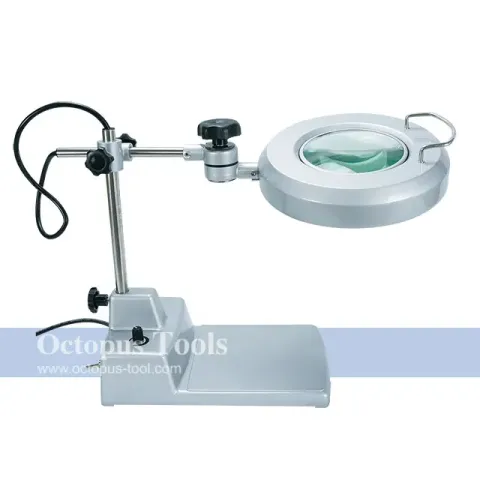 LED檯燈工作放大鏡 5倍 100V-240V