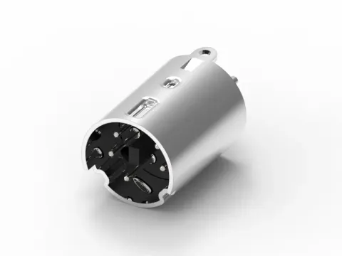 Mini Din 公頭 5PIN 線端成型式連接器