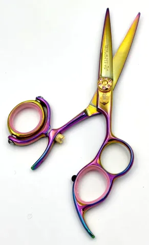 Ciseaux à cheveux avec un pouce pivotant/  WASHI : #2SS101(GR)