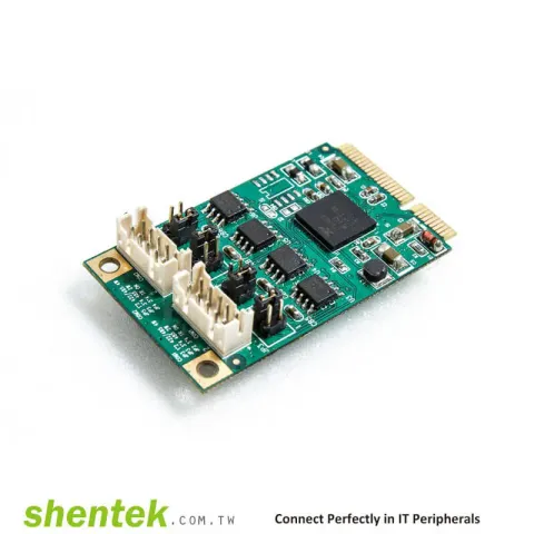 2端口高速串行RS-422 RS485 Mini PCI Express