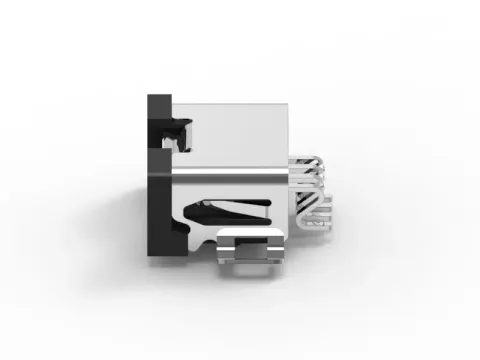 Mini USB 母頭 4PIN 連接器-SMT 90° Type