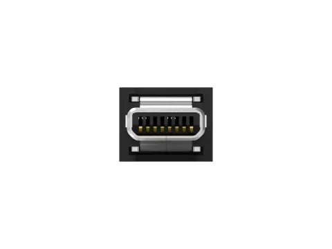 Mini USB 公頭 8PIN 線端成型式連接器