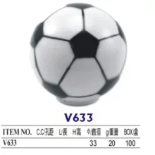 V633 -Soccer KNOB -33MM