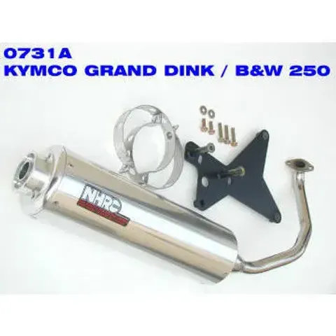 MOTOCROSS MUFFLER - KYMCO GRAND KINK / B&W 250 | Taiwantrade
