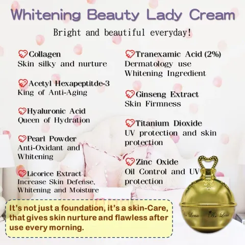 B.Lena Whitening Beauty Lady Cream