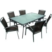 Aluminum Kent Stackable Sling Chair