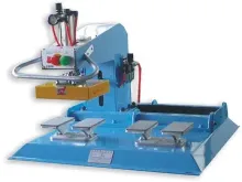 Industrial pneumatic zipper welding machine
