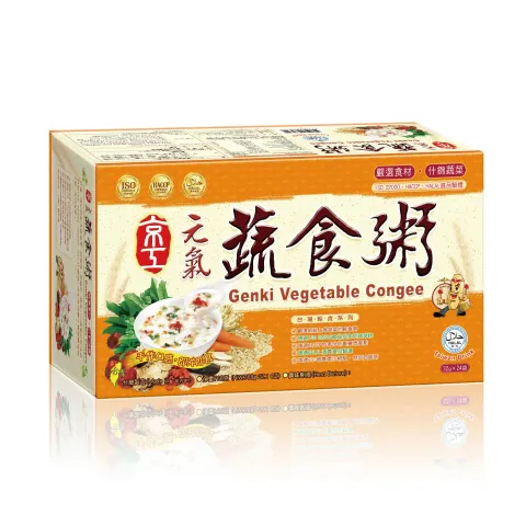【京工】元氣蔬食粥 (32克x24入)